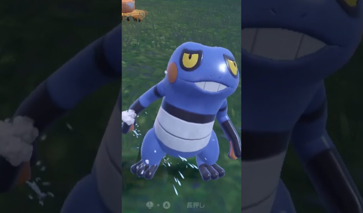 グレッグル Croagunk【ポケモンsv】