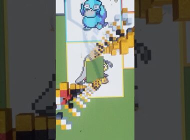 あなたの推しポケモンは？マイクラで作ります！ #クチート#minecraft #sandart #shorts