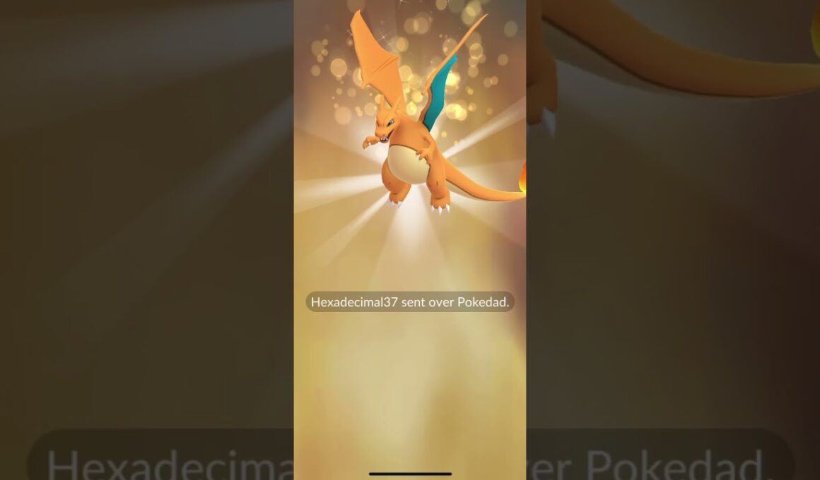 LUCKY TRADE! Gmax Cinderace 🔁 Gmax Charizard 🔥✨ #gigantamax #luckytrade #gigantamaxcharizard