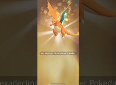 LUCKY TRADE! Gmax Cinderace 🔁 Gmax Charizard 🔥✨ #gigantamax #luckytrade #gigantamaxcharizard