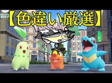 【色違い厳選】ポケモンSV　LEGENDS Z-A　御三家　色違いポケモン厳選