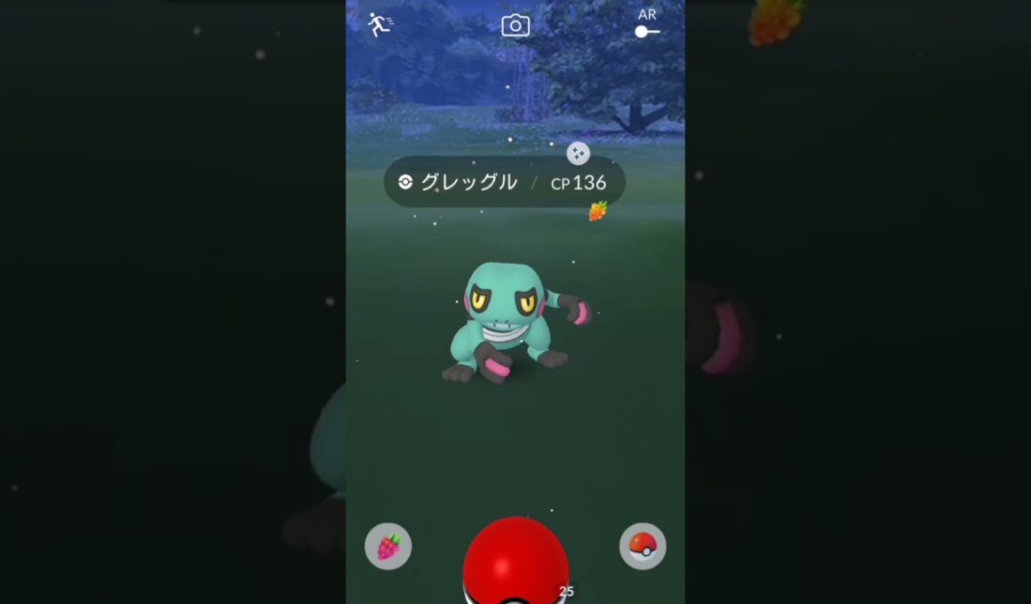 【ポケモンGO】色違いグレッグル✨ #shorts
