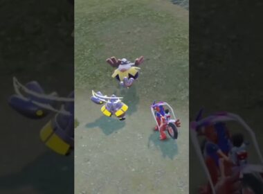 ハリテヤマ 相手に無双する小柄な テツノカイナ #shorts #ポケモンsv #碧の仮面 #碧の円盤