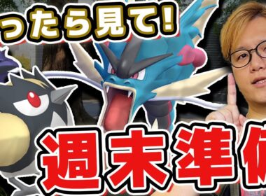 コミュデイ&レイドデイ直前対策!!!メガギャラドスはやるべき?アーマーガアってガチった方が良い?【ポケモンGO】