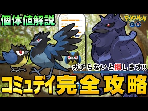 （コミュデイ攻略）GBLで強力なポケモンアーマーガア！おすすめ個体や強さを解説！ココガラコミュデイ　pokemoGO　ポケモンGO