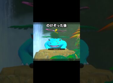 【メッソンに負けるフシギバナ】に負けるコイキング #ポケモン #newポケモンスナップ