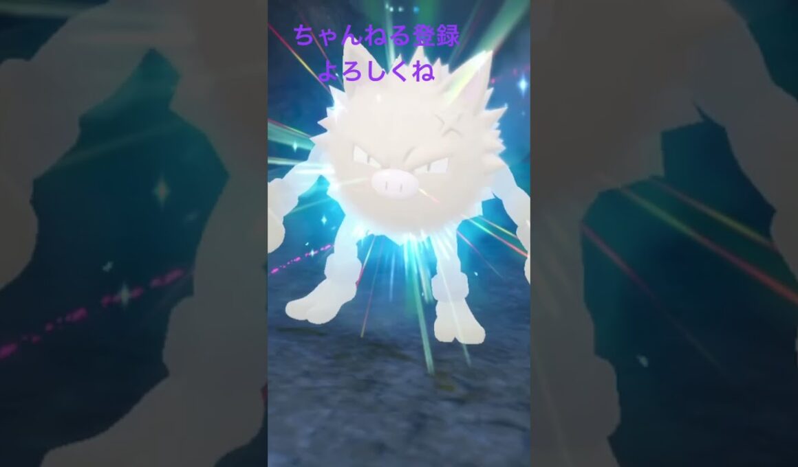 色違いオコリザル進化 #gameplay #ポケモン #ポケモン25周年 #ポケモンsv #ポケモン151 #ポケモンgo #ゲーム実況 #pokemon