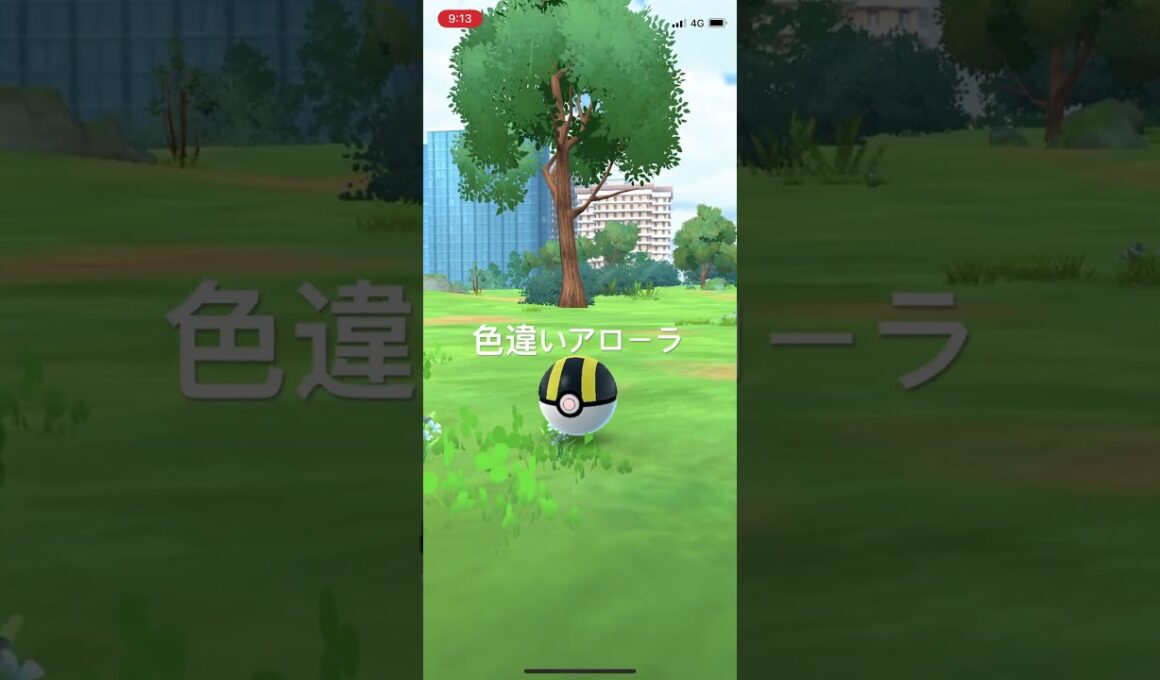 ポケモンGO 色違いアローラナッシー出現！ #ポケモン #pokémon #ポケモンgo #pokemongo