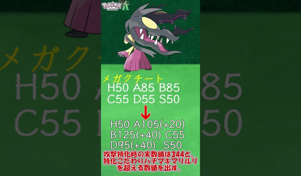 【ZAに向けて】小さな身体に潜む暴力 メガクチートについて簡単解説　＃Shorts　#ポケットモンスター #ポケモン #ポケモンZA　＃メガ進化 ＃メガクチート