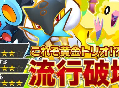 この3匹、神相性【ポケポケ/ライコウ】