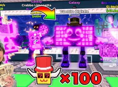 10万円課金してラッキーブロック100個あけた！新シークレットを狙え！🪐【ロブロックス/ROBLOX】