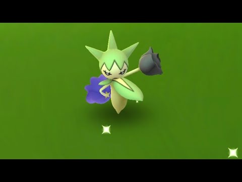 【ポケモンGO】ロゼリア色違いゲットした瞬間！ #shorts