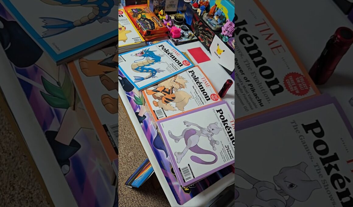 another haul! 😍😍 #time #youtubeshorts #shorts #pokemon #magazine #mewtwo