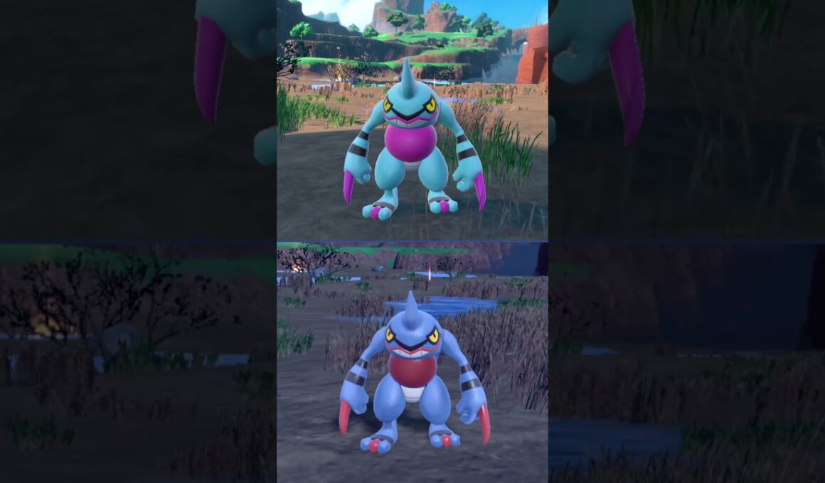 #ドクロッグ  #ポケモン  #toxicroak  #pokemonscarletandviolet