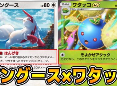 「ザングース×ワタッコex」デッキ使ってみた。【ポケポケ】