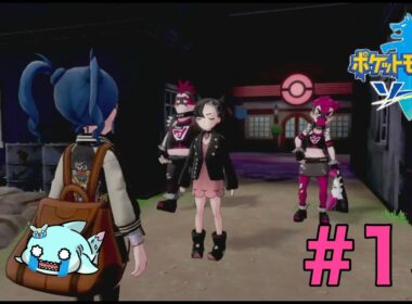 冷たい海を越えて着いたぞスパイクタウン！ライバルかわいいな！？【ポケモン剣】#15