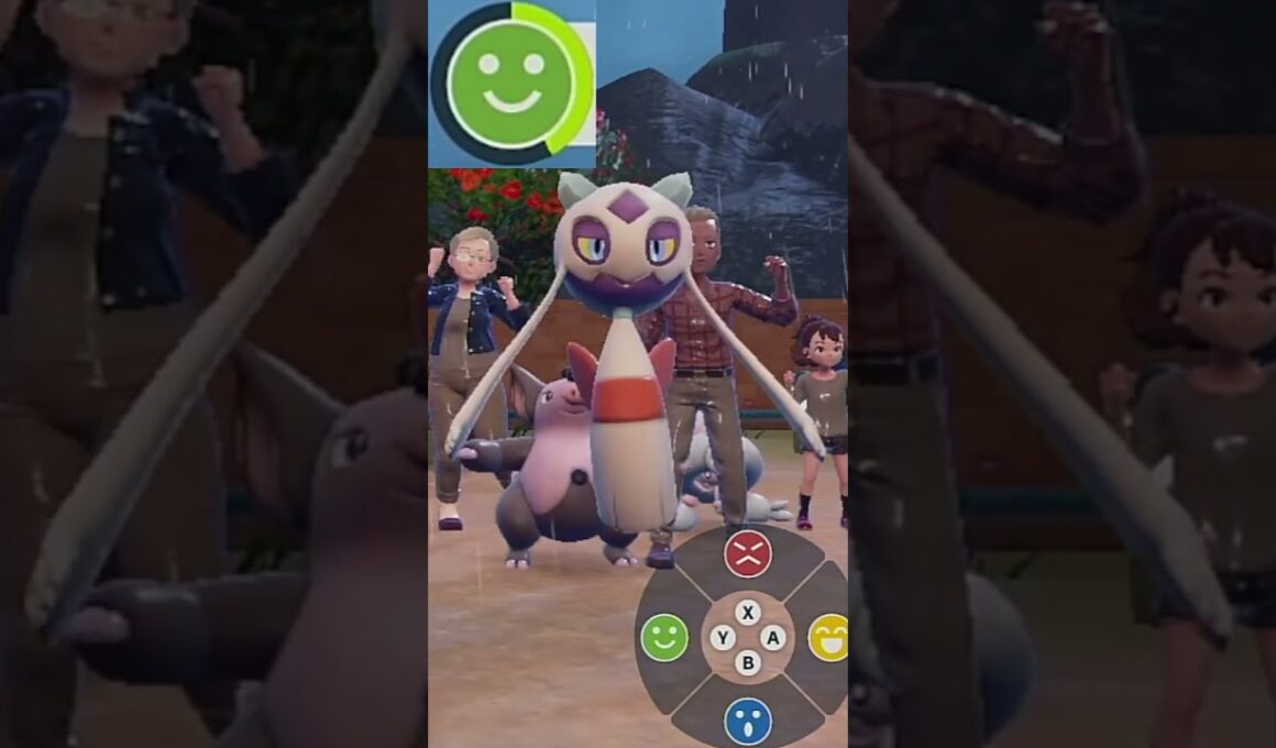 【ユキメノコ】ポケモンエクササイズ【パルデア図鑑No.359】#Shorts #pokemon