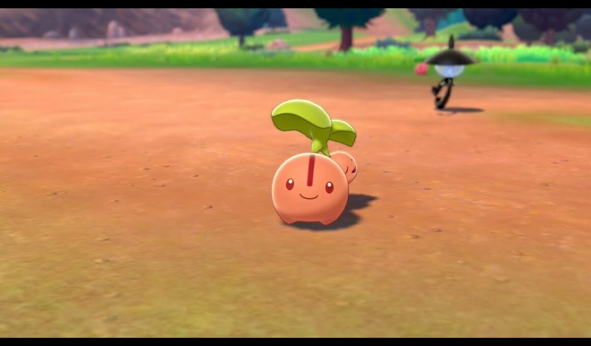 Shiny Cherubi In Pokemon Sword And Shield