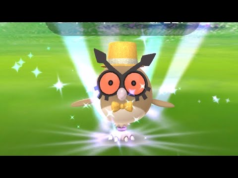 ポケモンgo 特別な帽子を着飾ったホーホーゲットチャレンジ　お正月イベント