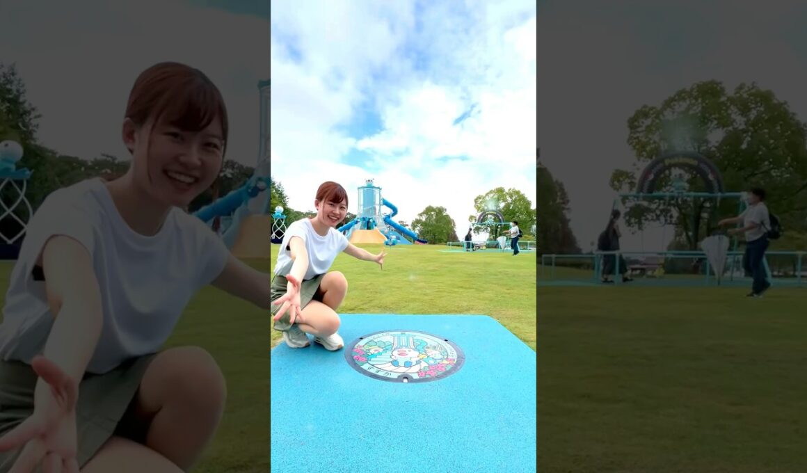 くるくるポケふた#ポケふた #三重県 #鈴鹿市 #ミジュマル #ポケモン #ミジュマル公園 #ポケモン #ポケモンgo