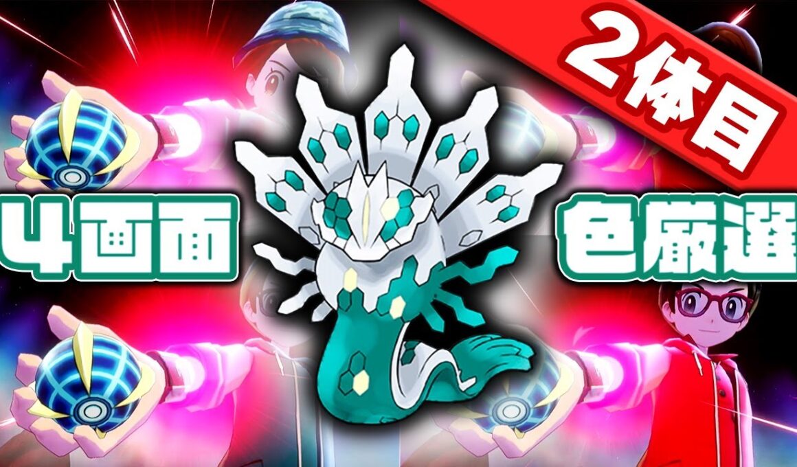４画面ジガルデ色違い厳選 #14【ポケモン剣盾】（＋USUMワンリキー）