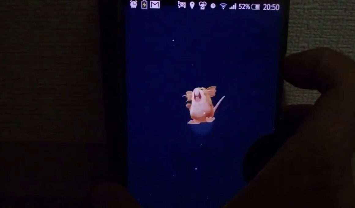 ポケモンGO 俺のコラッタをラッタに進化