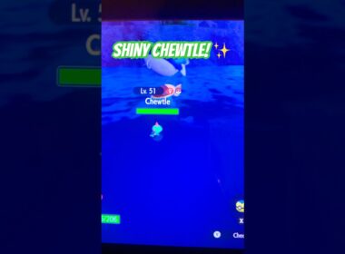 Shiny Chewtle Encounter! #pokemonchannel #pokemon #shinypokemon