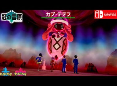 伝説ポケモン カプ・テテフ【冠の雪原 】ポケットモンスター ソード・シールド（ポケモン 剣盾)