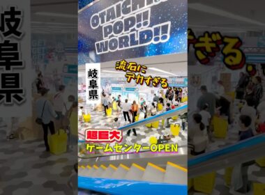 駐車場が満杯になる？岐阜県にオープンしたゲーセンが半端ない...