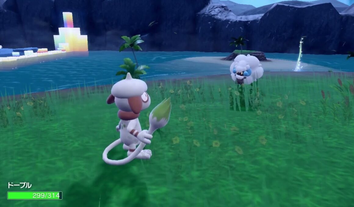 色違いエルフーン遭遇シーン【ポケモンSV】