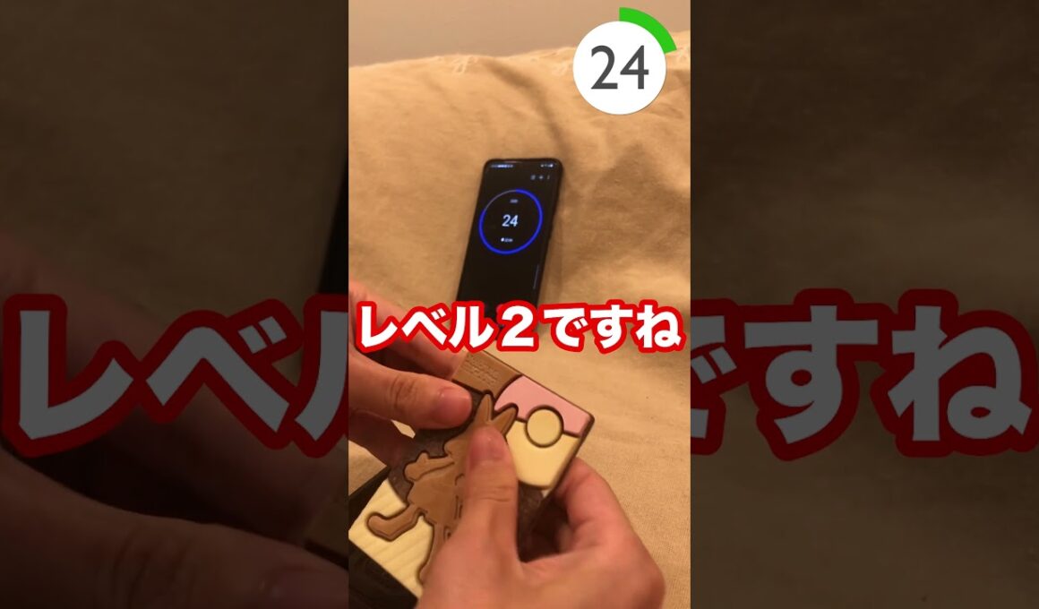 【レベル２ルカリオ】ポケモンのキャラパキ３０秒チャレンジ！ #shorts