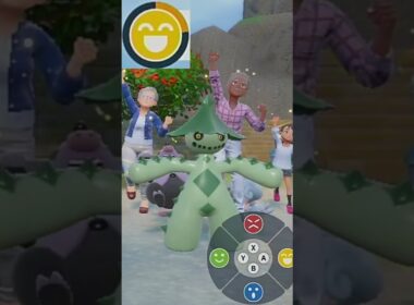 【ノクタス】ポケモンエクササイズ【パルデア図鑑No.253】#Shorts #pokemon