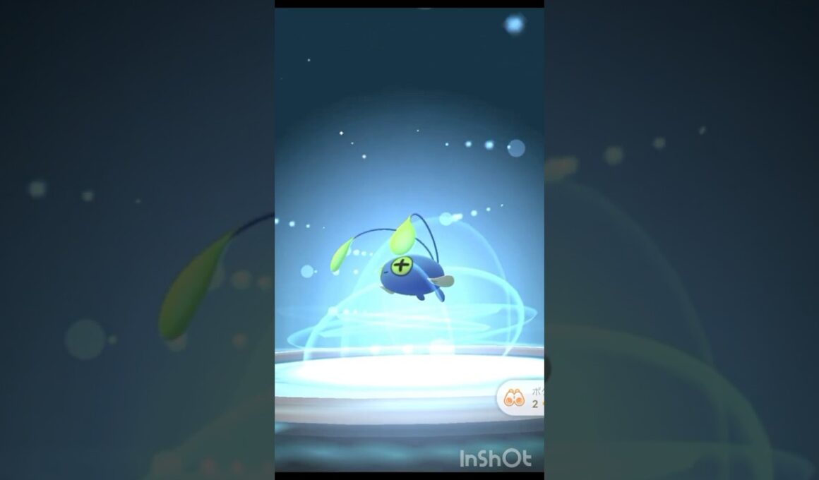 【 ポケモンgo 】 色違い チョンチー → 色違い ランターン ！〜ポケポケでもイベントポケモンになってるので記念進化！【 #pokemongo 】ランターン色違いキレイ