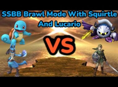 Super Smash Bros Brawl With Squirtle & Lucario
