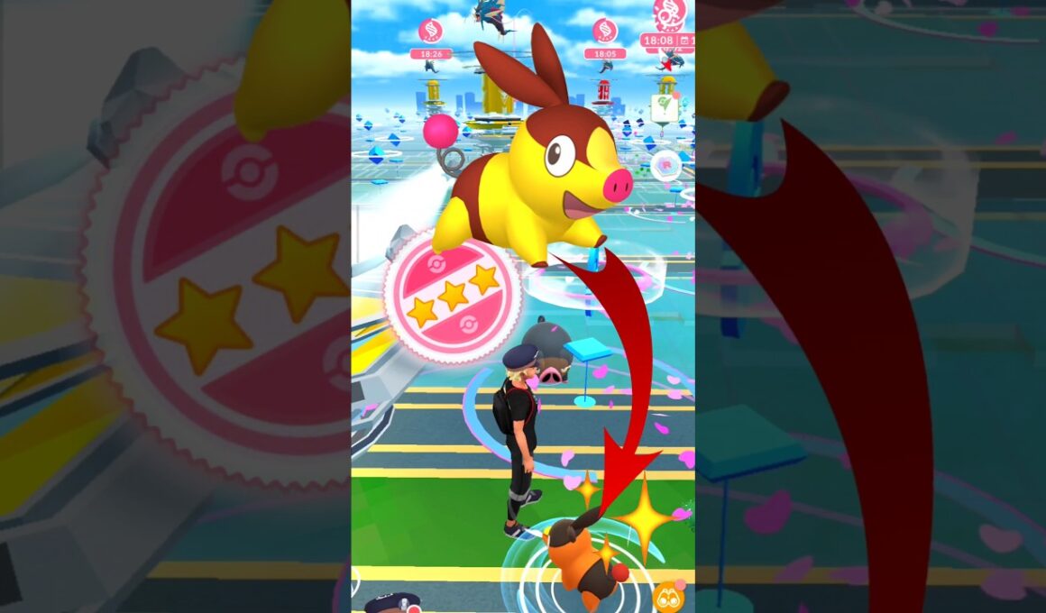 OMG! Got ✨ Shundo Tepig in Pokemon Go #pokemongo #pokémongo #pokemon #pokémon #shinypokemon