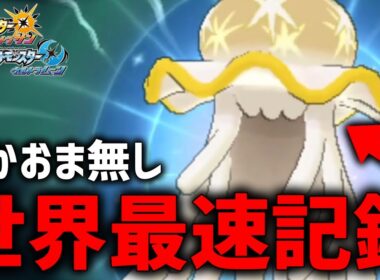 【神回】色違いウツロイド厳選で嘘みたいな記録を出してしまう【ポケモンUSUM】