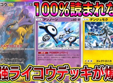 【ライコウ革命】マジで強いライコウexデッキ！"火力アップ×手札干渉×ふいうち"全てを兼ね備えた最強ライコウデッキが爆誕【ポケポケ】【Pokémon Trading Card Game Pocket】
