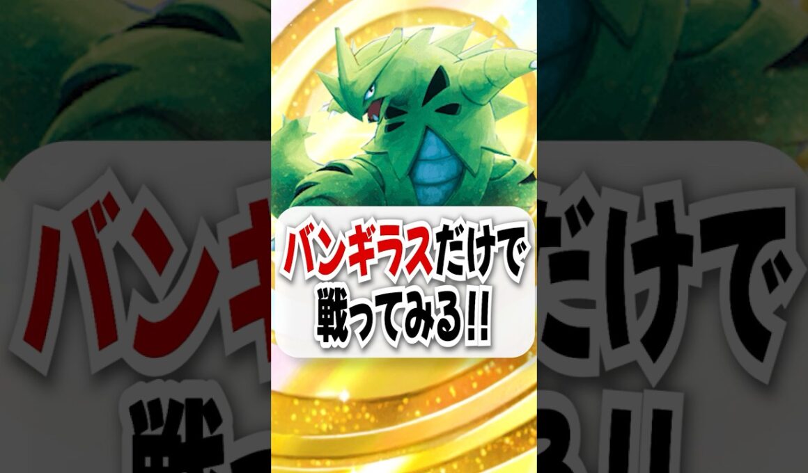 【検証】バンギラスだけでアルセウスに勝てるのか！？