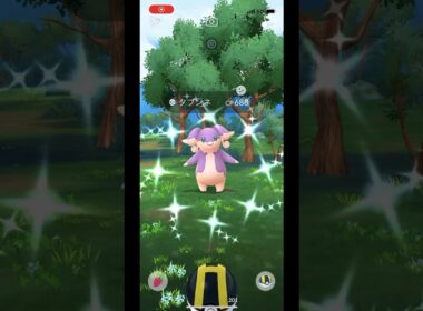 ポケモンgo 色違いタブンネゲットチャレンジ　かわいい　#pokemongo #shiny