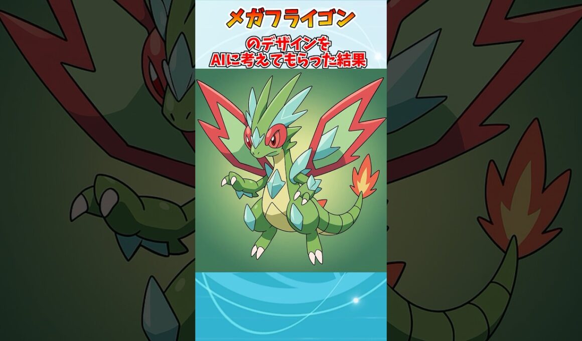 劣化ガブリアスと言われ続けたフライゴンにAIの力でメガシンカ与えてみた【ポケモンSV】