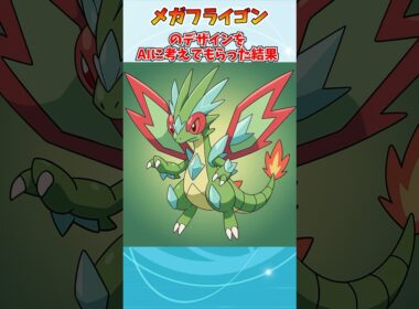劣化ガブリアスと言われ続けたフライゴンにAIの力でメガシンカ与えてみた【ポケモンSV】
