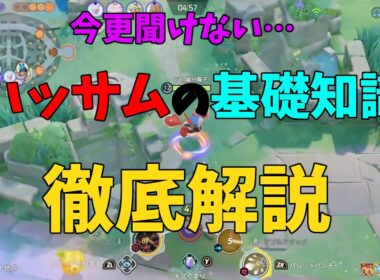 ハッサムの基礎詰め合わせ！ダンベルの積み方やオブジェクトの削り方も徹底解説！の巻【ポケモンユナイト】【詳細解説1014】