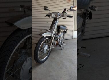 スーパーカブ50カスタム。CDI、イグニッションコイル等交換しました☺️#スーパーカブ ＃角目カブ