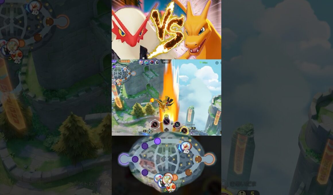 こいつら…何度倒しても起き上がってきやがる‼︎【ポケモンユナイト】 #ポケモンユナイト #ユナイト #ポケモン #shorts バシャーモ