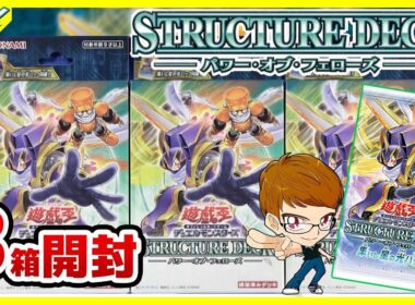 【#遊戯王】集いし仲間の魂が、新たな未来を呼び起こす！！「ストラクチャーデッキ－パワー・オブ・フェローズ－」SD48【#開封】