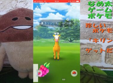 【ポケモンgo】珍しいポケモン「キリンリキ」ゲットだぜ！