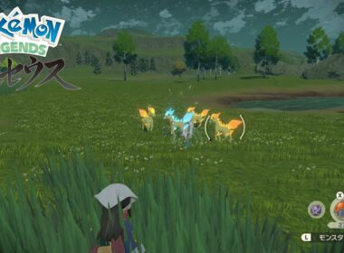 【色違い】Pokémon LEGENDS アルセウス『ポニータ』大量発生にて色違い✨