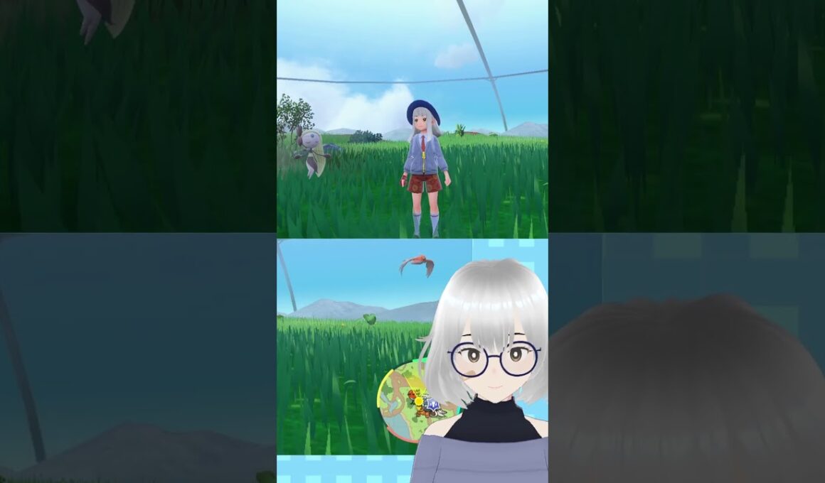 野生のメロエッタを見つけた！