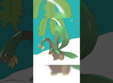 ポケモン描いてみた［トロピウス］#shorts #pokemon #pokemonfanart