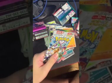 ポケモンパック開けるショート動画